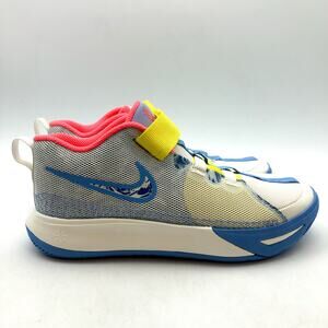 NIKE Girls Kyrie Flytrap 6 Basketball Sneakers US 3 EU 35 Youth Yellow Blue NIB